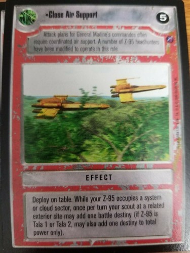 Star Wars CCG Death Star II BASIC SINGLES Select Choose Your Card SWCCG - Picture 14 of 121