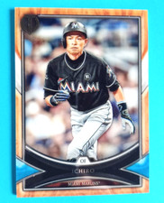 2018 TOPPS TRIBUTE ICHIRO #44 BASE CARD MIAMI MARLINS