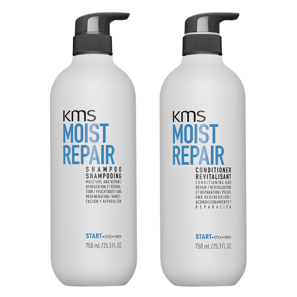 KMS Moistrepair Maxi Set Шампунь 750 мл + Кондиционер 750 мл