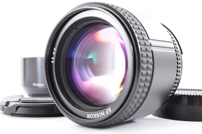 Nikon AF NIKKOR 85mm F/1.8 Portrait Prime Lens from Japan [Near Mint] #0105