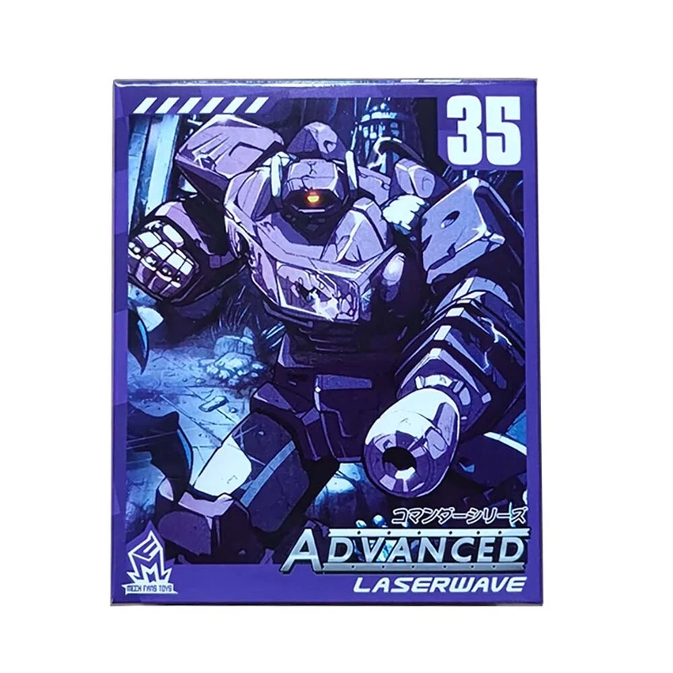 MFT MF-35 MF35 Shockwave laserwave Triple Changers Action Figure toy in stock - Image 2 of 4