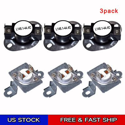 #ad 3 Pack 279973 Thermal Cut Off Kit 8318314 Fits Whirlpool Kenmore 3391913 $12.87