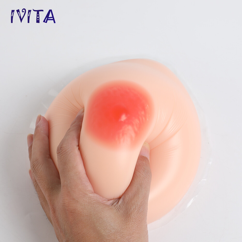 Selbstklebende Silikonbrüste 500g - Wiederverwendbar Für Mastektomie & Crossdressing