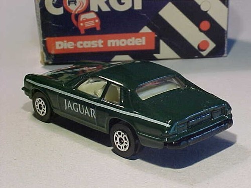 Jaguar XJ-S 1975 coche de pista Corgi 1/64 diecast de 3 pulgadas como nuevo en caja emitido 1985 - Imagen 2 de 6