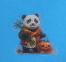 Fun Cute Halloween Animal Transparent Sticker 2" x 2.5" AT 