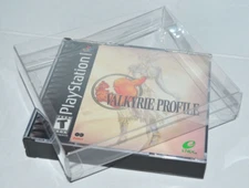 5 Dual Video Game Plastic Protectors Cases Display For Sony PlayStation 1 PS1