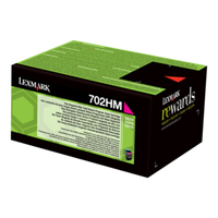 Lexmark 702HM Toner Magenta FüR Bis Zu 3000 Seiten Iso/Iec 19778