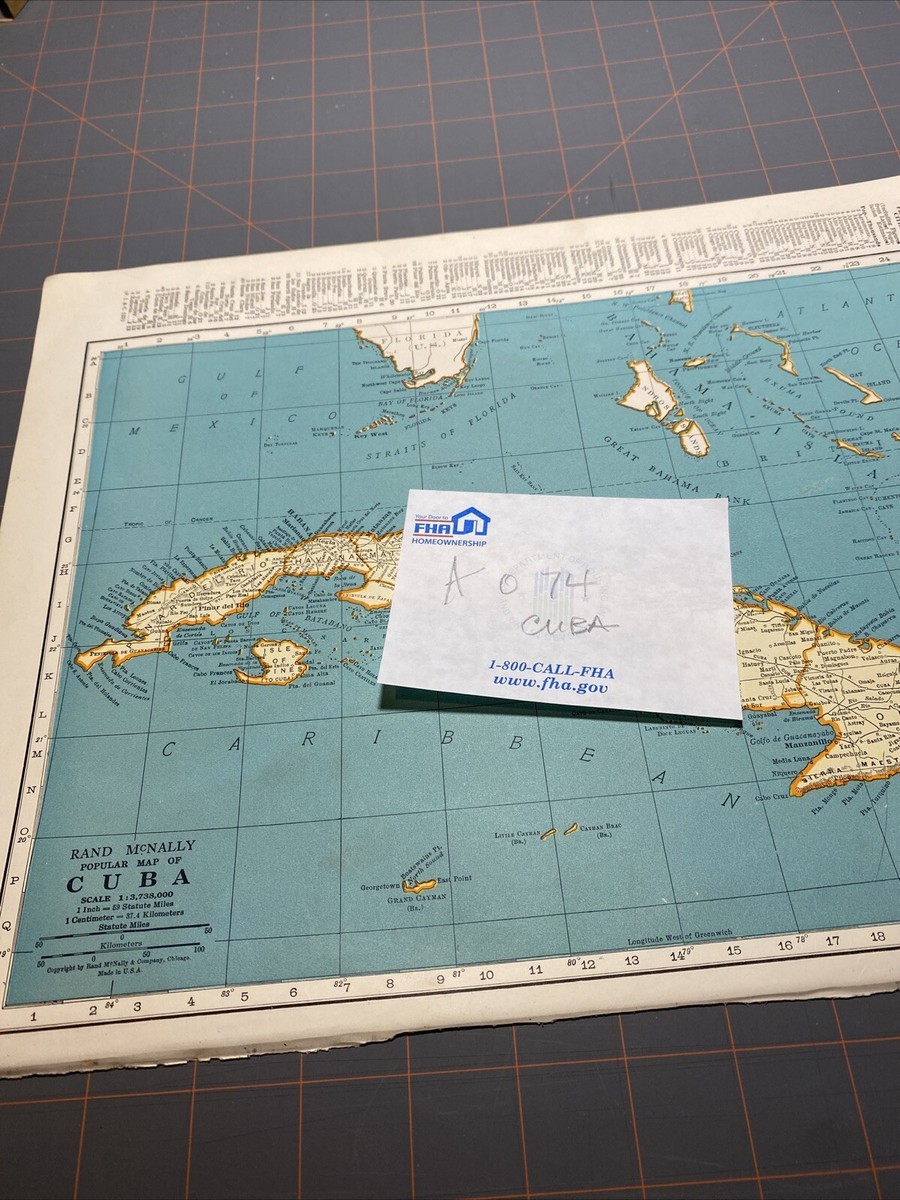 ATLAS DE CUBA 1978年版 Atlas de Cuba — Red Trillium Press