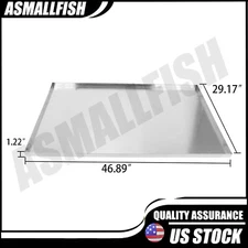 Stainless Steel 46.9"x29.2" Replacement Tray for Dog Crate 1pcs New