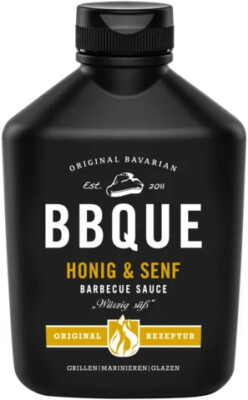 BBQUE Bayrische Honig & Senf Barbecue Sauce 400ml