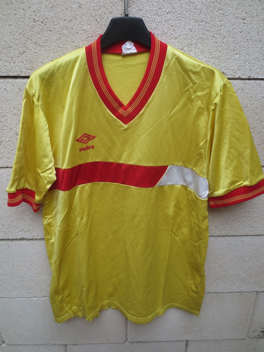 Maillot UMBRO vintage football shirt blanc 174 S