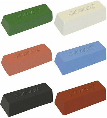 500g POLIERMASSE Seifen harte weiche Metalle | grob - fein SCHWABBEL Stabblock