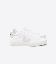 VEJA Campo, Extra White Natural Leather Sneak...