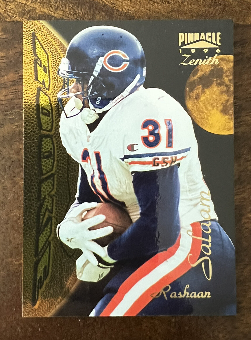 1996 Zenith Football Card 118 Rashaan Salaam eBay