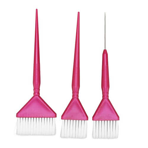 3PC Hair Color Brushes Coloring Dying Bleaching Brush Kit for Household Or Salon - Picture 12 of 12