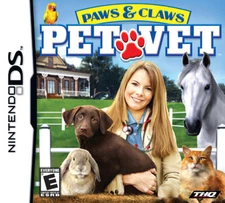 Paws & Claws: Pet Vet - Nintendo DS Game - Game Only