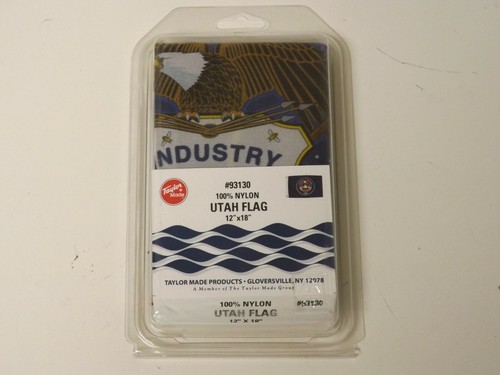 Taylor Made Products Utah Flag  12 X 18 # 93130 - Foto 1 di 4