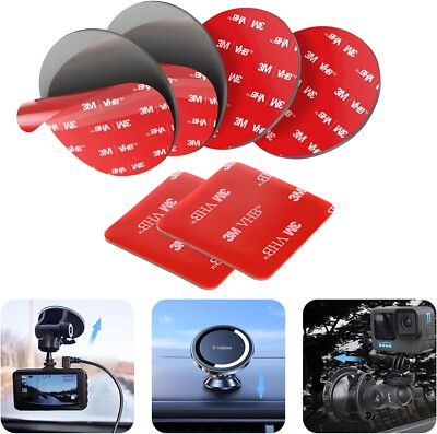 3M Double Sided Adhesive Pads.3M VHB Sticky Dash Cam Mounting Tape.Car Mount Sti