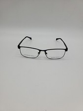 London Fog Beau Eyeglass Frames 56-17-140 Black Eyeglasses Frames Only