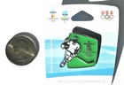 VANCOUVER 2010 GREEN ICE HOCKEY PICTOGRAM PIN - NEW IN PACKAGE / WINTER OLYMPICS — photo 1
