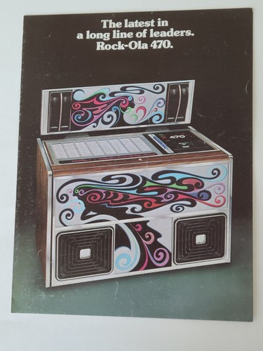 Rock Ola 470 Flyer Broschüre