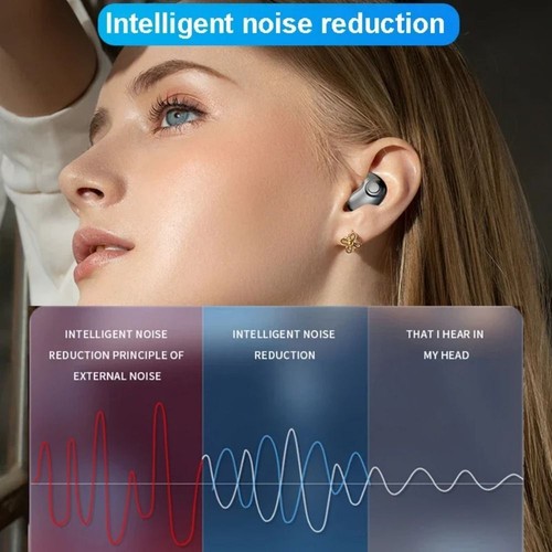 Snug To Ear Invisible Bluetooth Ear Buds Sleep Headphones E-sports - Zdjęcie 5 z 15
