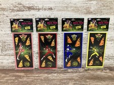 RARE VTG Set of 4 POWER RANGERS 1993 Rand Decal Sticker Packs SABAN Sealed