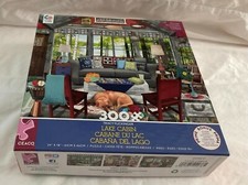 CEACO 300 piece puzzle " Lake Cabin".