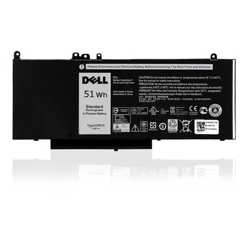 Dell Latitude Laptop Battery – G5M10 / WYJC2 / 8V5GX – 11.1V 7000mAh 6-Cell
