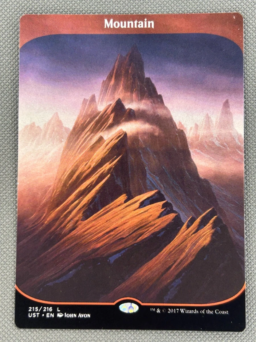Land Magic: The Gathering Unstable Full Art Individual Trading