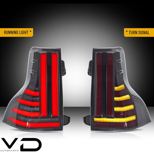 LED Tail Lights For 2014-2021 LEXUS GX 460 DRL w/Animation&Sequential Rear Lamps - Picture 12 of 18