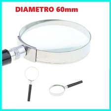 CRYSTAL MAGNIFYING LENS 60MM READING DIOPTERS STAMPS MODEL MAKING