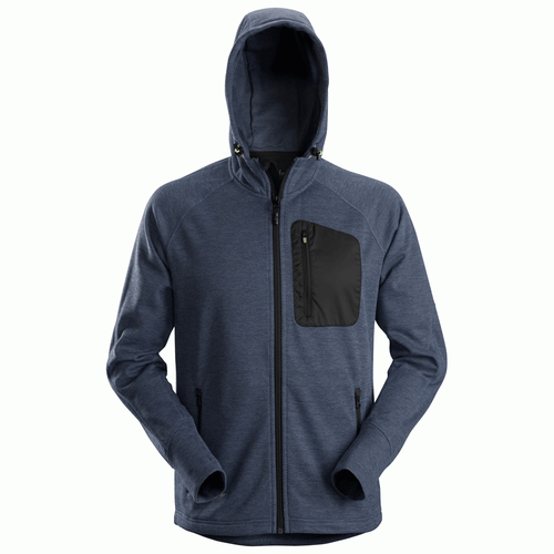 Snickers 8041 FlexiWork, Fleece Hoodie - Picture 3 of 8