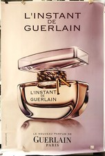 GUERLAIN - Affiche Originale Parfum "L'instant"Ft Abribus 2003 120x176cm