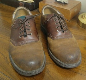 rockport saddle shoes