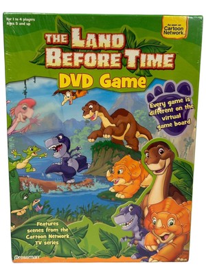 The Land Before Time DVD Game Pressman 2007 Dinosaurs Kids Show Movie New Sealed
