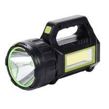 LED Hand Torch with Long Battery and Solar Charging Capabilities Accessories