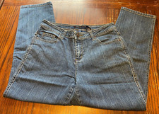 Vintage Bill Blass Jeans High Waisted Straight Leg Blue Jean Cotton Size 6P