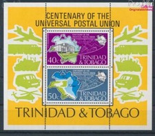 Timbres Trinidad et Tobago 1974 Mi Bloc 12 neuf av (10431380