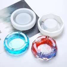 1pc Epoxy Ashtray Silicone Mould Mirror Mold DIY Accessory Handmade Craft Multi
