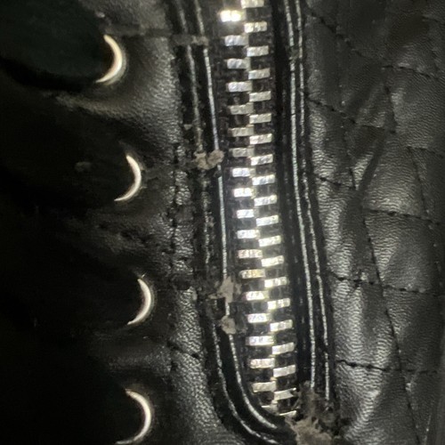 Jeffrey Campbell Adam’s Spike Vented Boots Black Silver Spikes U.S. 7.5 Oi Punk - Picture 9 of 15
