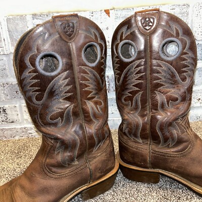 RARE* ARIAT 10010934 Heritage Roughstock Brown Leather  display picture 3