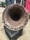 Antique cast iron bell 20”  bell not cracked just the bracket is cracked — photo 4