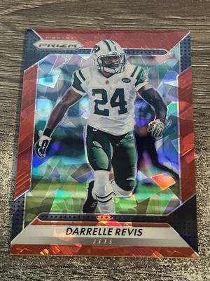 Darrelle Revis 2016 Prizm RED CRYSTALS #55 (04/75) NM-MINT Jets SP RARE
