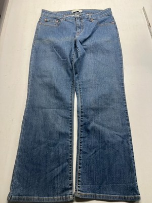 Levi's 512 Perfectly Shaping Bootcut Jeans Blue Medium Wash Womens Sz 17x29.5