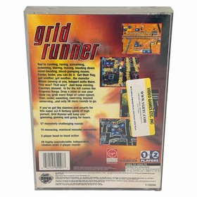 Grid Runner (Sega Saturn, 1996) CIB Complete w/ Manual + Reg Card Tested