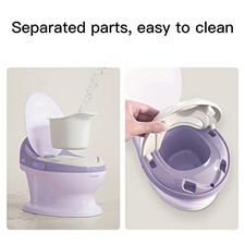 Potty, Gromast Baby Potty Training Toilet with Padded PU Seat and Toddler