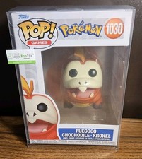 Funko Pop Juegos Pokemon Fuecoco #1030 Con Protector