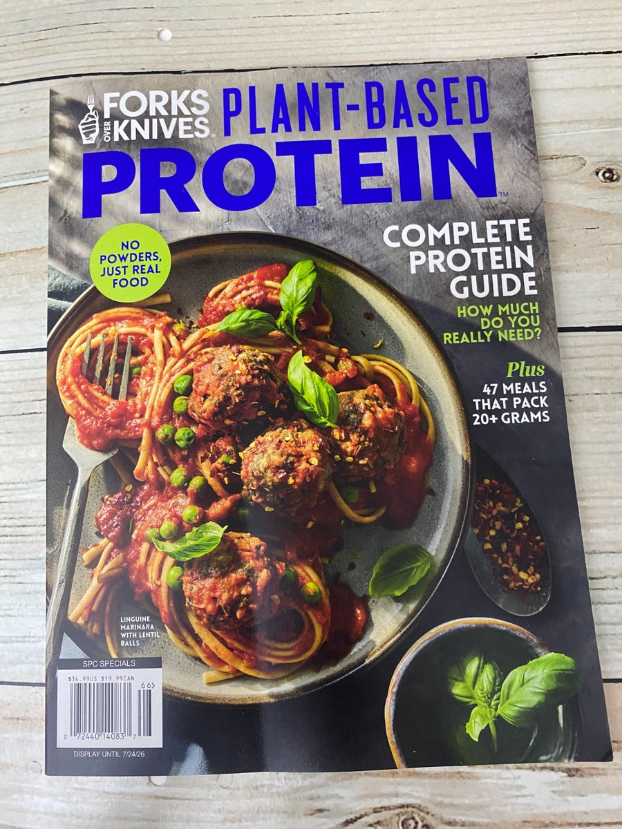 【中古】 Forks Over Knives  / Arts Alliance Amer Forks Over Knives Magazine July 2026 Issue 66 Plant-based Protein