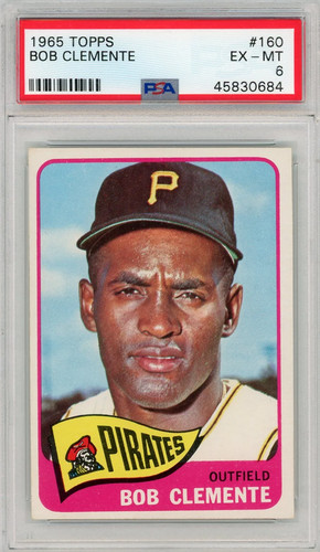 1965 Topps Roberto Clemente #160 card